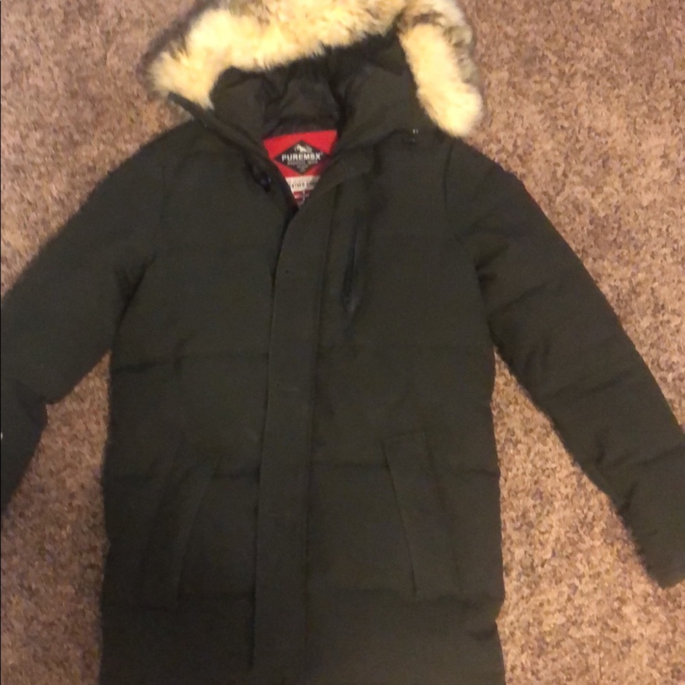 Small men’s puresmx green coat